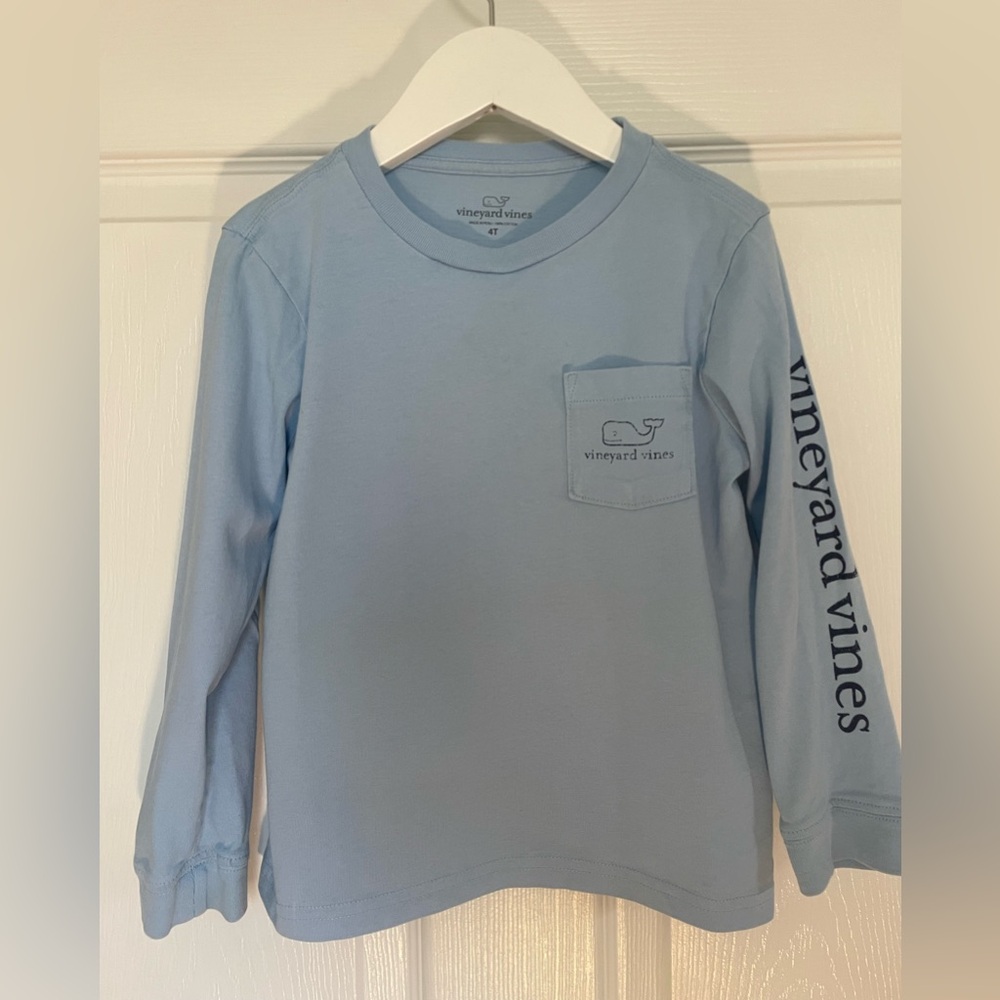 Vineyard vines boys long sleeve shirt size 4
